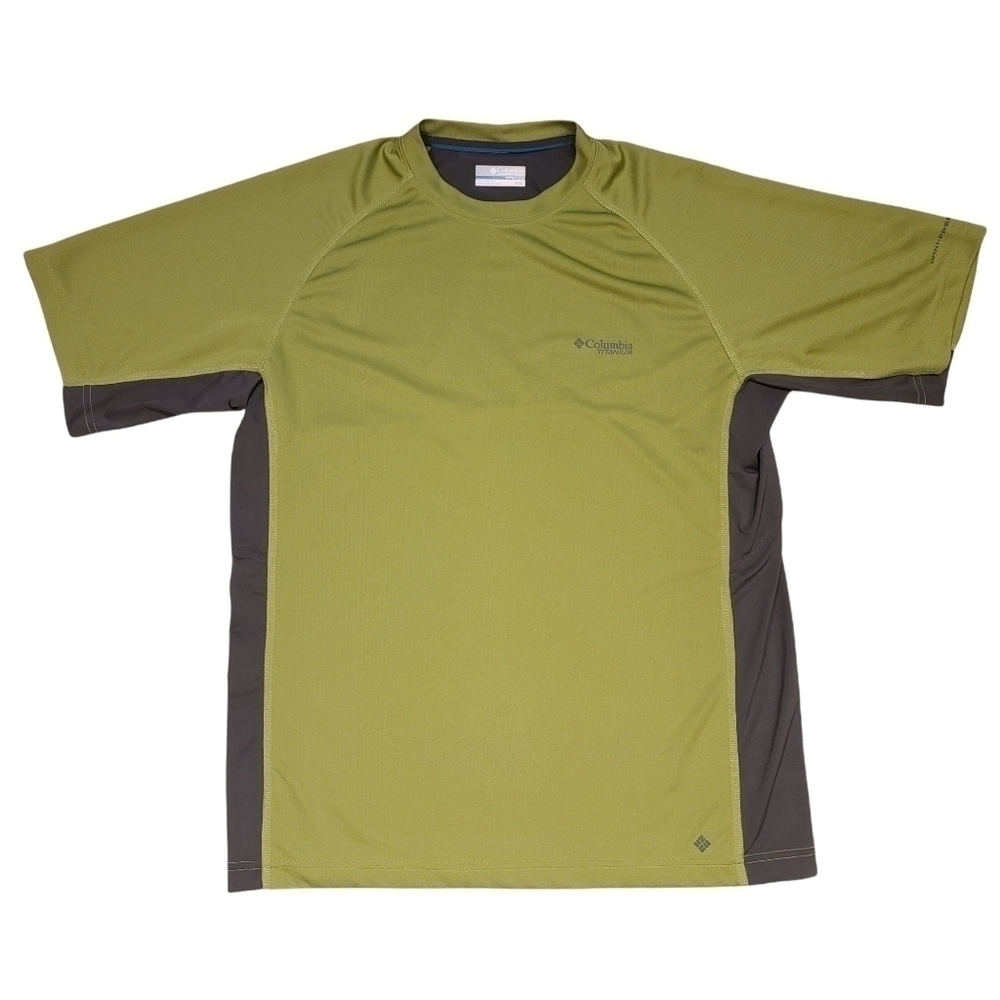𝅺columbia TITANIUM OMNI-WICK Short Sleeve T-Shirt Men's Athletic Activewear